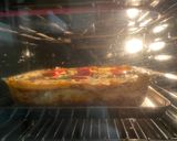 A picture of step 11 of Lamb moussaka lasagna.