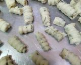 A picture of step 6 of Suji Nimki.
