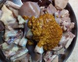 A picture of step 2 of Hariyali Chicken and Butter Naan.