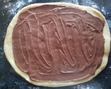 A picture of step 7 of Nutella Babka.