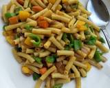 Stir fried pasta recipe step 1 photo