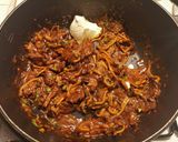 Une image de l'étape 10 de Boeuf Stroganoff.