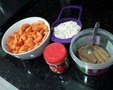 Foto del paso 1 de la receta: Carrot cake vegano sin harina