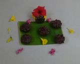 A picture of step 6 of Ragi Elu Modak/Finger Millet sesame seed modak.