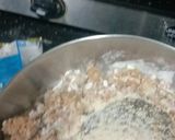 A picture of step 3 of Wheat flour and Rawa ladoo.