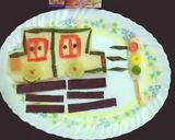 A picture of step 4 of Car sandwich.