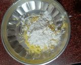 A picture of step 1 of Arrowroot Aloo Rosti.