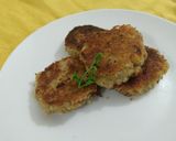 A picture of step 5 of Nadiya Bara / Coconut Vada - Odisha delicacy.