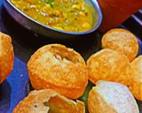 A picture of step 10 of Live Ragda Pani Puri 😋🤗.