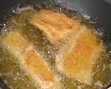 A picture of step 4 of Breaded Fresh Cod with Dill and Whiskey Sauce.