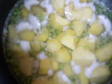 Mukimo with steamed Cabbage