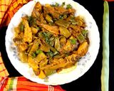 ফরাস দিয়ে চাপিলা মাছের চর্চরী রেসিপির ধাপ 2 ছবি