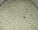 A picture of step 1 of Rice and Green Gram Split Dal Handva.