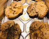 A picture of step 5 of Smothered Pork Chops.