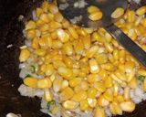 A picture of step 7 of Garlic Bread Toast with corn chaat.