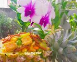 Hình bước làm 7 của món Cơm Chiên Chay Trái Thơm