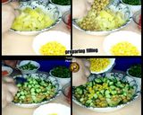 A picture of step 5 of Baked Basket Chaat Mix.