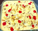 रबड़ी केक | मलाई केक (rabri cake / malai cake recipe in Hindi) रेसिपी चरण 9 फोटो