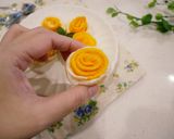 不費力「玫瑰花蛋卷」精緻可愛小配菜。的食譜步驟5照片