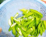 Hình bước làm 2 của món Canh chua cá lóc đồng nấu bông điên điển