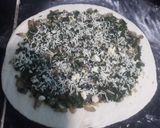 A picture of step 4 of Spinach bread.