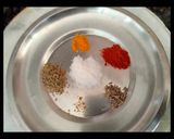 A picture of step 1 of Radish dry sabzi in garlic flavour.