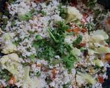 কাওন চালের সবজি পোলাও (Kaon chaler sobji polao recipe in bengali) রেসিপি ধাপ - 4 ছবি
