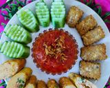 Foto langkah ke 4 dari resep Telur Buncis Kreasi with Sambel (3in1) (?).