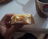 Foto del paso 15 de la receta: Tarta de jamón y queso con papas fritas, huevos