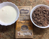 Foto del paso 9 de la receta: 🎄Árbol de Castañas y cobertura choco-praliné🍫