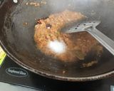 A picture of step 3 of Matar paneer.