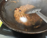 A picture of step 3 of Matar paneer.