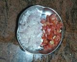 A picture of step 2 of Bhindi Do Pyaza.