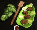 A picture of step 9 of Winter Veg Cutlet.