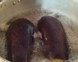 Foto del paso 2 de la receta: Berenjenas rellenas al revuelto de arvejas!!😁