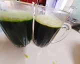 Hình bước làm 2 của món Mẹo xay rau má xanh rờn