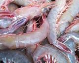 A picture of step 1 of Shaoxing Drunken Shrimp (Wild Sword Shrimp from Penghu).