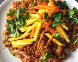 A picture of step 4 of Cat Fish mango Salad.