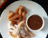 A picture of step 5 of Churros.