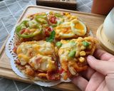 四喜蔥油餅披薩的食譜步驟4照片
