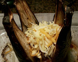 Foto del paso 16 de la receta: Berenjena rellena al horno, con salsa de picadillo de tomate y queso
