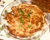 A picture of step 4 of Piyazi omelette💕پیازی آملیٹ💕.