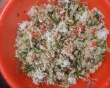 Foto langkah ke 2 dari resep Botok mix daun mlinjo.