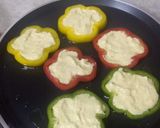 A picture of step 4 of Capsicum vada chaat.