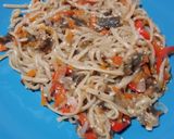 Foto del paso 3 de la receta: Salteado de verduras con fideos integrales