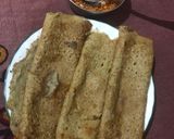 A picture of step 5 of Mix dal chilla.