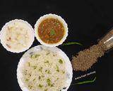 A picture of step 2 of Rajma Rice.