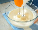 A picture of step 5 of Peach Decoration Cake (Chantilly Peche).