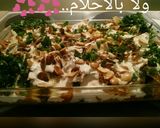 A picture of step 10 of Fattet Makdous.