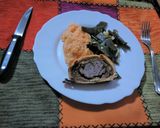 Foto del paso 8 de la receta: Solomillo Wellington con castañas